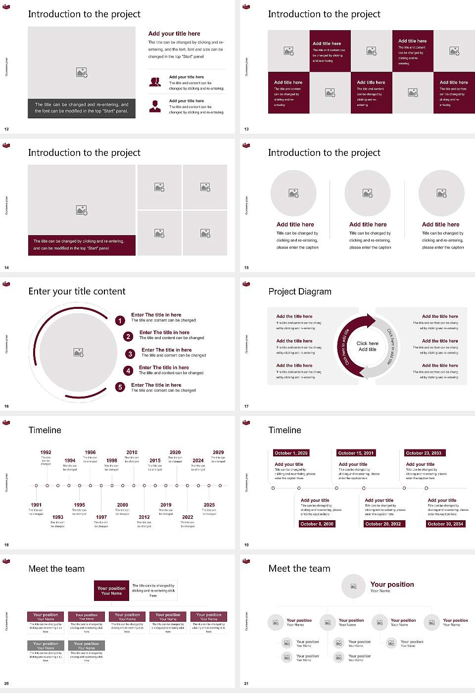 Maryville College Competition/Entrepreneurship Contest PPT Template16:9 ratio PPT effect preview image3