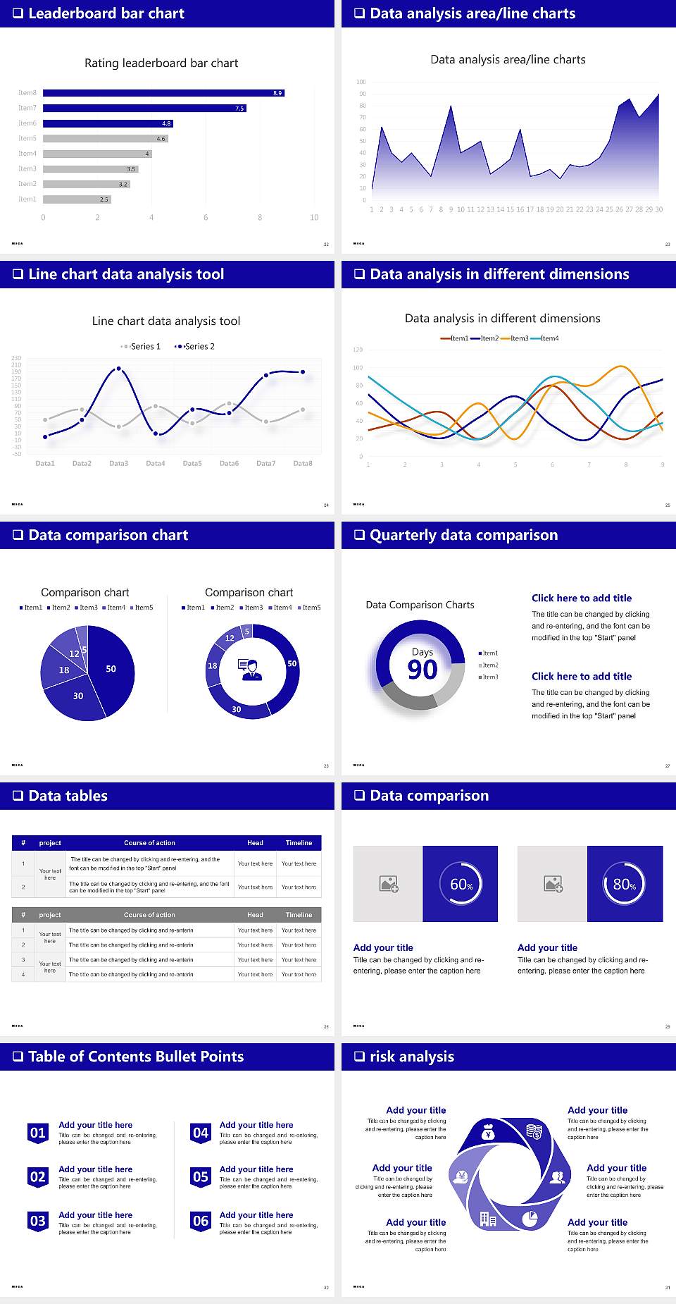 Maryland Institute College of Art General Purpose PPT Template4:3 ratio PPT effect preview image4
