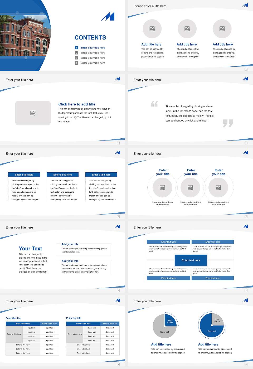 Mayville State University Course/Courseware Creation PPT Template16:9 ratio PPT effect preview image2