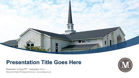 Midwestern Baptist Theological Seminary Course/Courseware Creation PPT Template