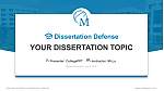 Meridian University Graduation Thesis Defense PPT Template