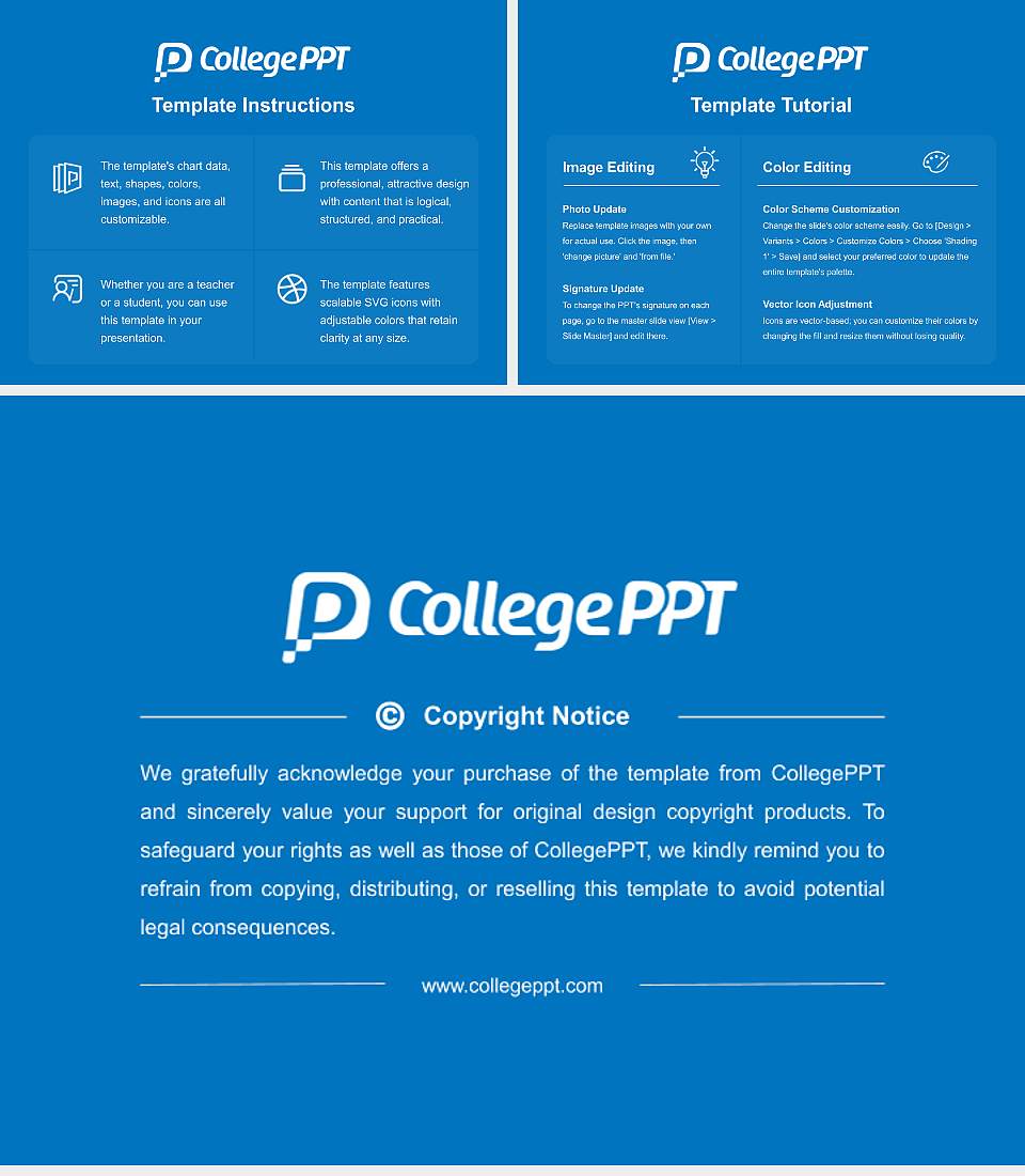 Mercy College of Ohio Course/Courseware Creation PPT Template4:3 ratio PPT effect preview image5