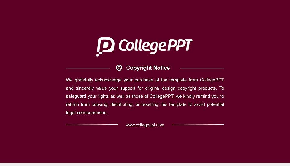 Meredith College Resume PPT Template16:9 ratio PPT effect preview image5