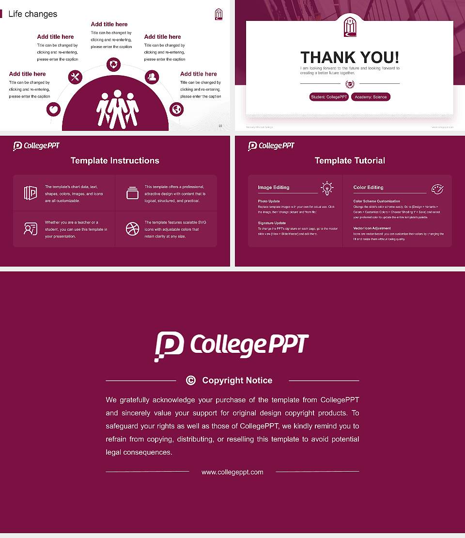 Meharry Medical College National Scholarship Defense PPT Template16:9 ratio PPT effect preview image4