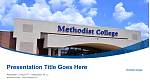 Methodist College Unterricht Powerpoint Vorlage