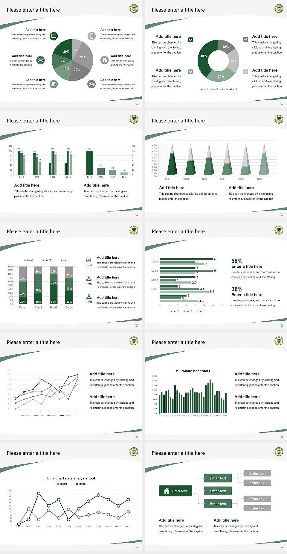 Marywood University Course/Courseware Creation PPT Template4:3 ratio PPT effect preview image3