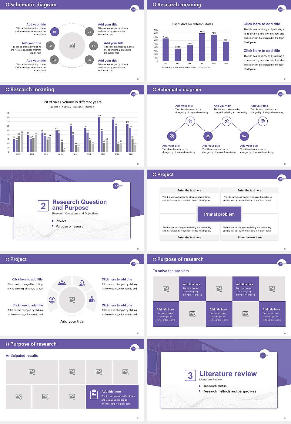 Maryland University of Integrative Health Graduation Thesis Defense PPT Template16:9 ratio PPT effect preview image3