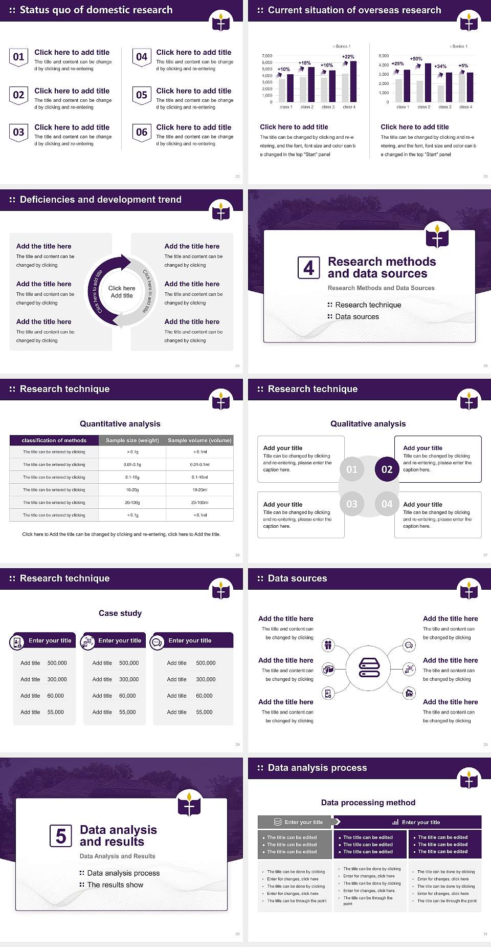 Memphis Theological Seminary Graduation Thesis Defense PPT Template4:3 ratio PPT effect preview image4