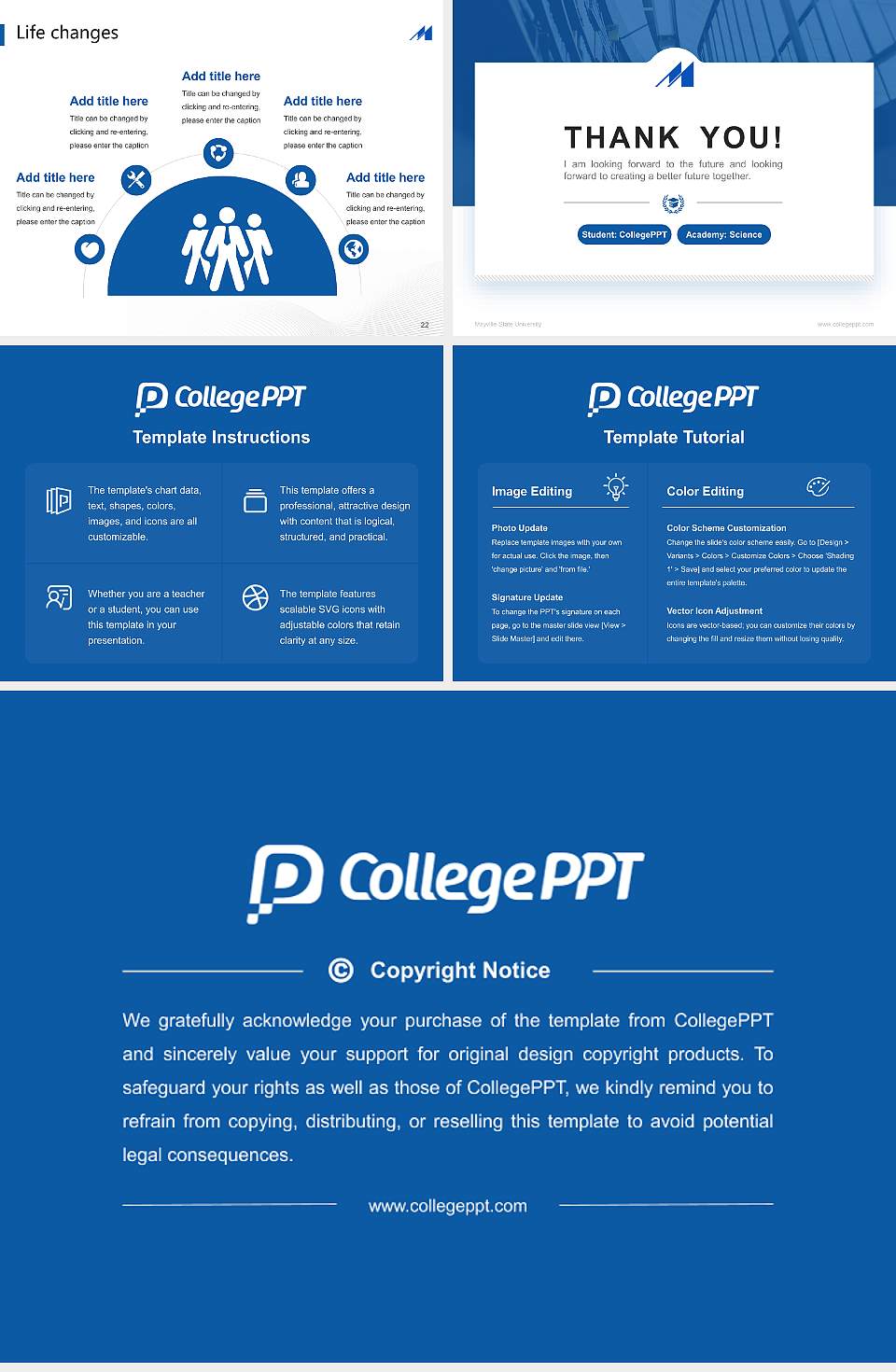 Mayville State University National Scholarship Defense PPT Template4:3 ratio PPT effect preview image4