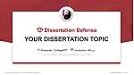 New York College of Traditional Chinese Medicine Graduation Thesis Defense PPT Template
