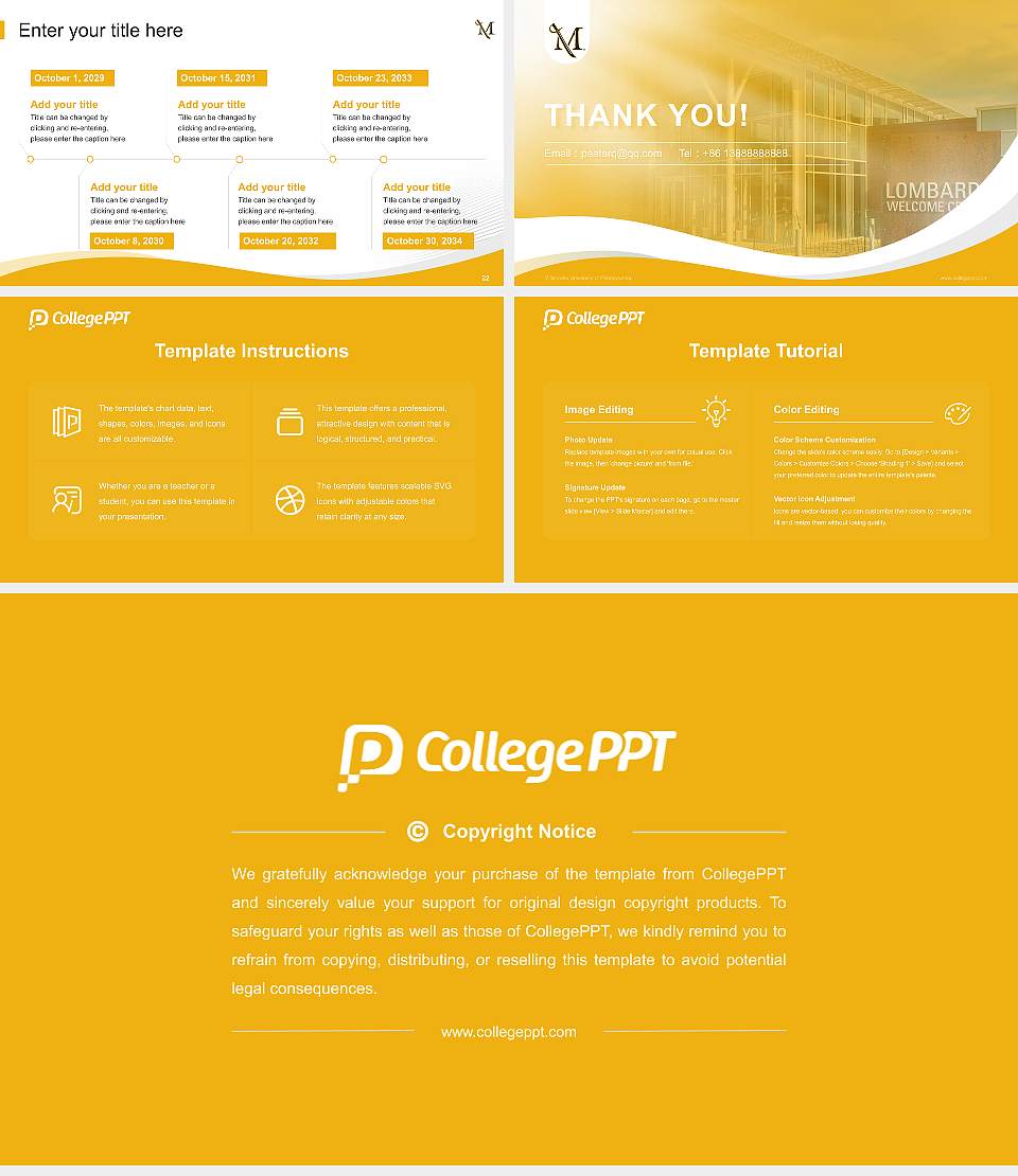 Millersville University of Pennsylvania Lecture Sharing and Networking Event PPT Template16:9 ratio PPT effect preview image4
