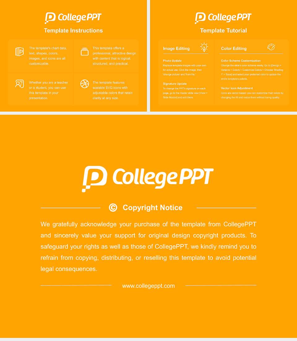 Massachusetts College of Art and Design Course/Courseware Creation PPT Template4:3 ratio PPT effect preview image5