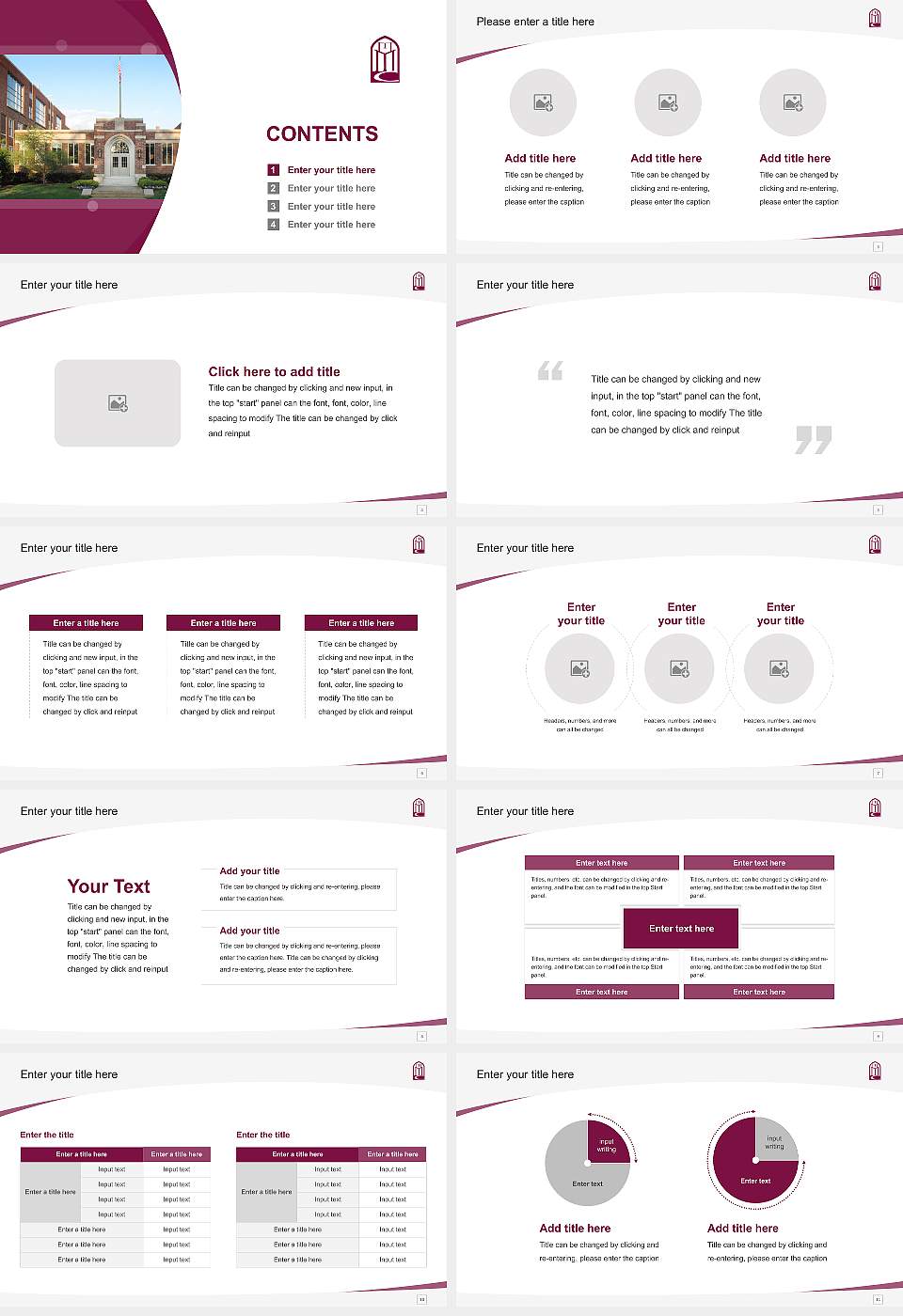 Meharry Medical College Course/Courseware Creation PPT Template16:9 ratio PPT effect preview image2