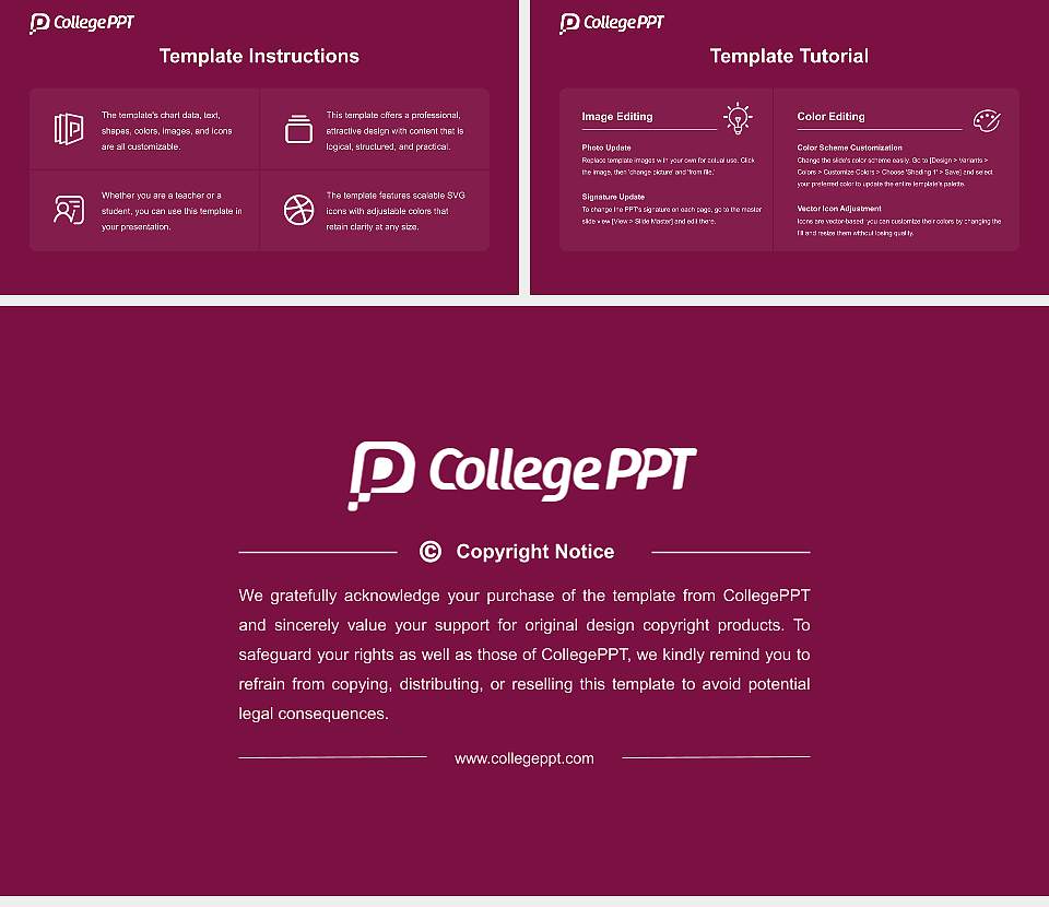 Meharry Medical College Course/Courseware Creation PPT Template16:9 ratio PPT effect preview image5