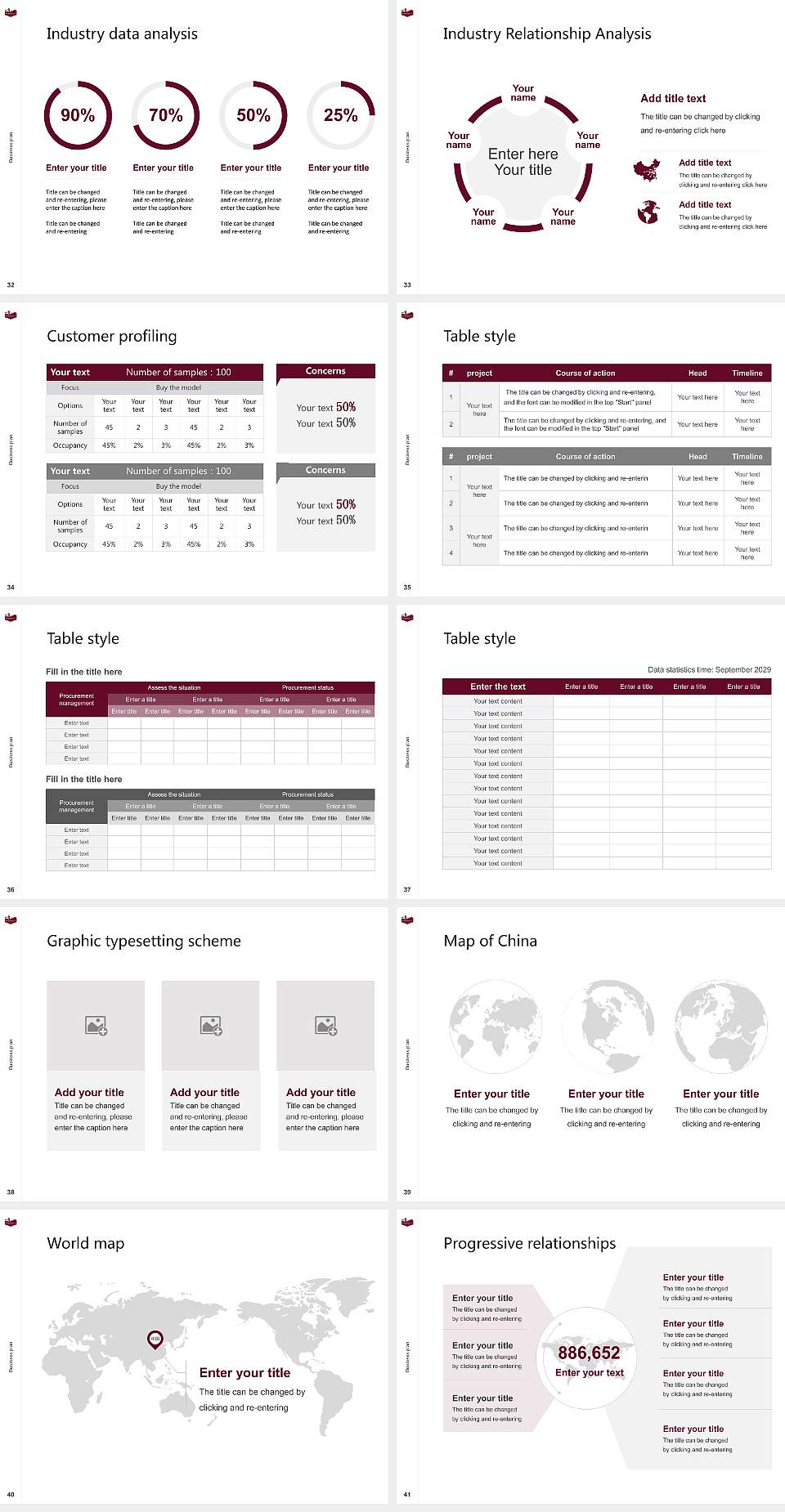 Maryville College Competition/Entrepreneurship Contest PPT Template4:3 ratio PPT effect preview image5