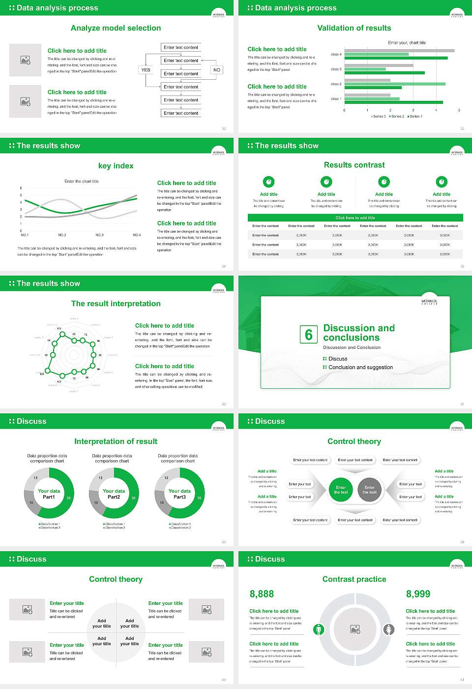 Mcdaniel College Graduation Thesis Defense PPT Template16:9 ratio PPT effect preview image5