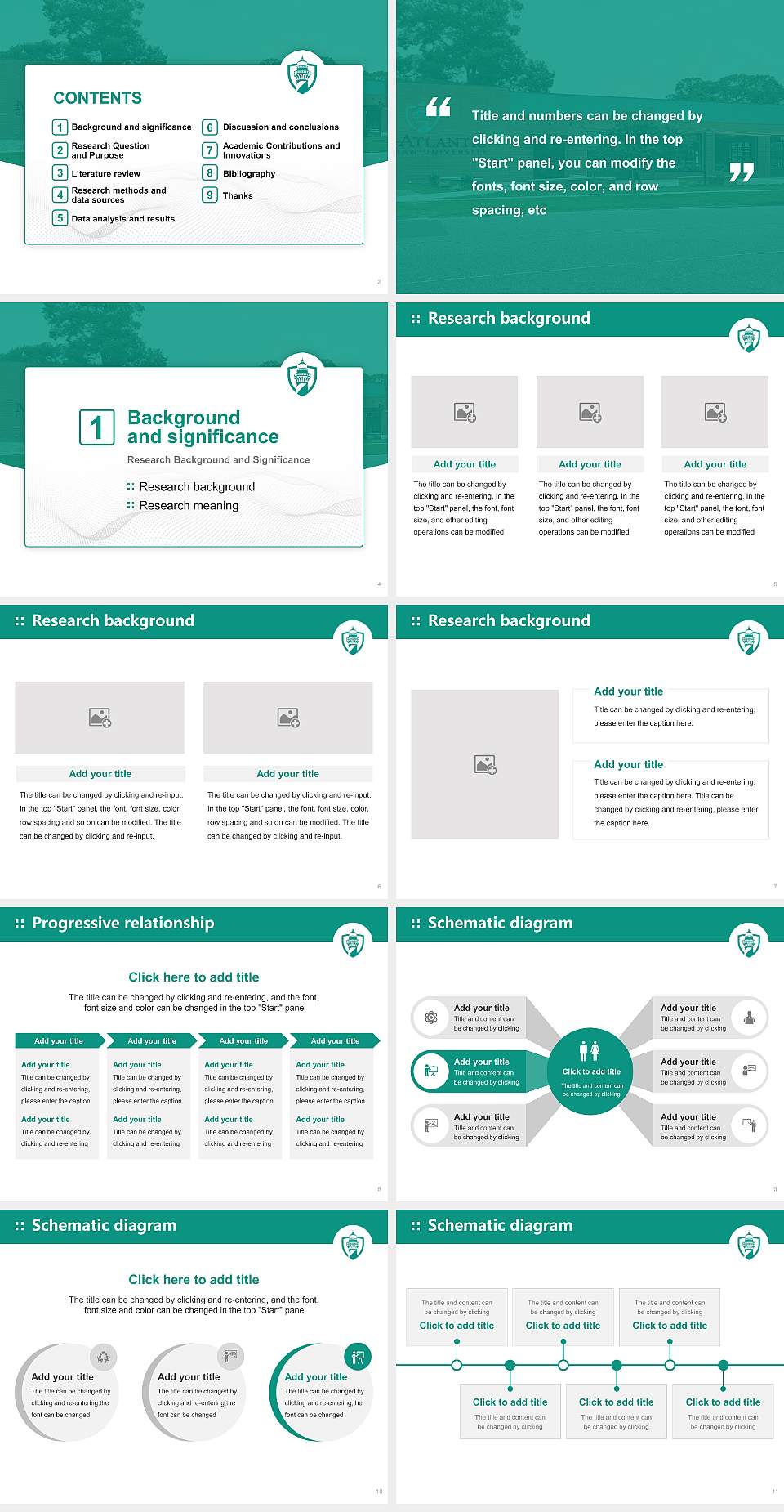 Mid-Atlantic Christian University Graduation Thesis Defense PPT Template4:3 ratio PPT effect preview image2