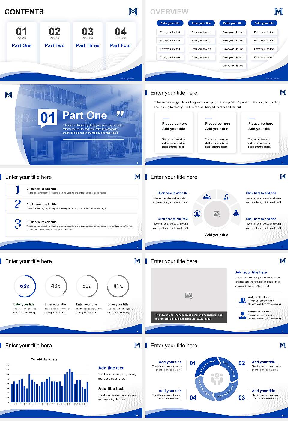 Mercy University Lecture Sharing and Networking Event PPT Template16:9 ratio PPT effect preview image2