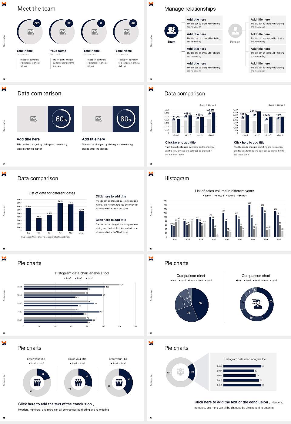 Midland University Competition/Entrepreneurship Contest PPT Template16:9 ratio PPT effect preview image4