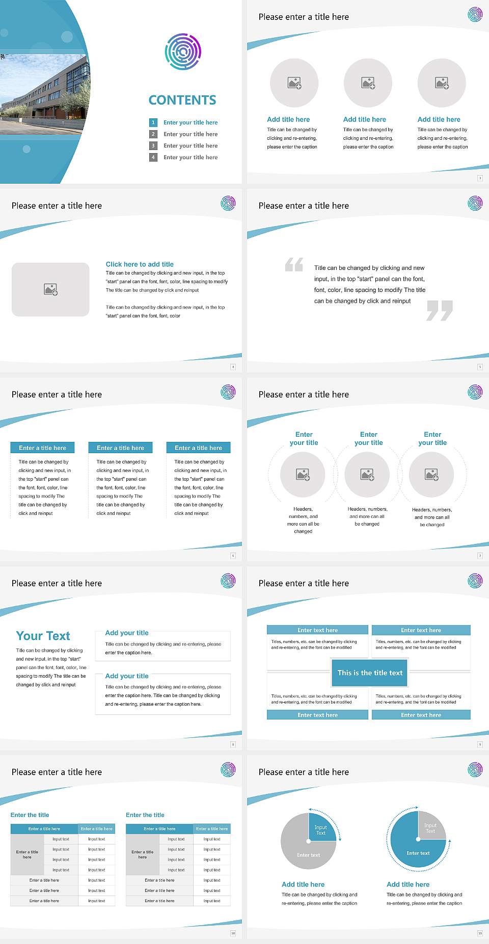 Mccormick Theological Seminary Course/Courseware Creation PPT Template4:3 ratio PPT effect preview image2