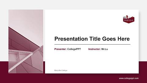 Maryville College General Purpose PPT Template