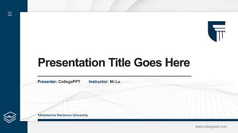 Midamerica Nazarene University Thesis Proposal/Graduation Defense PPT Template