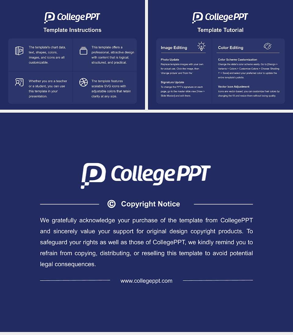 Massachusetts Maritime Academy Course/Courseware Creation PPT Template4:3 ratio PPT effect preview image5
