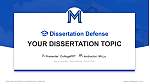 Mercy University – Bronx Campus Pertahanan Tesis Templat PPT