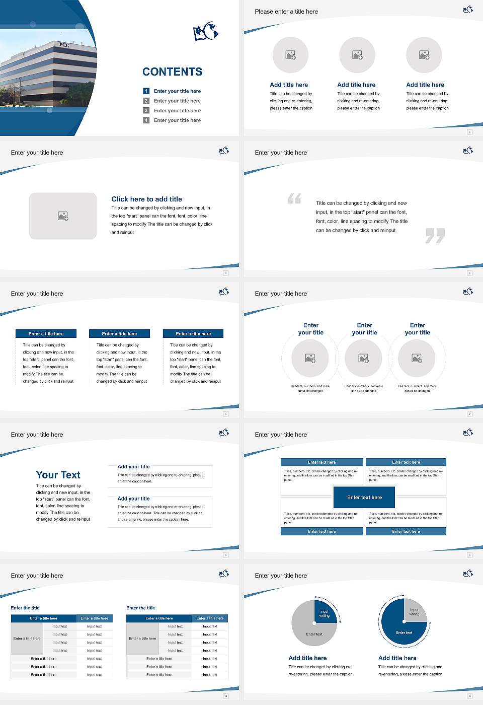 Messenger College Course/Courseware Creation PPT Template16:9 ratio PPT effect preview image2