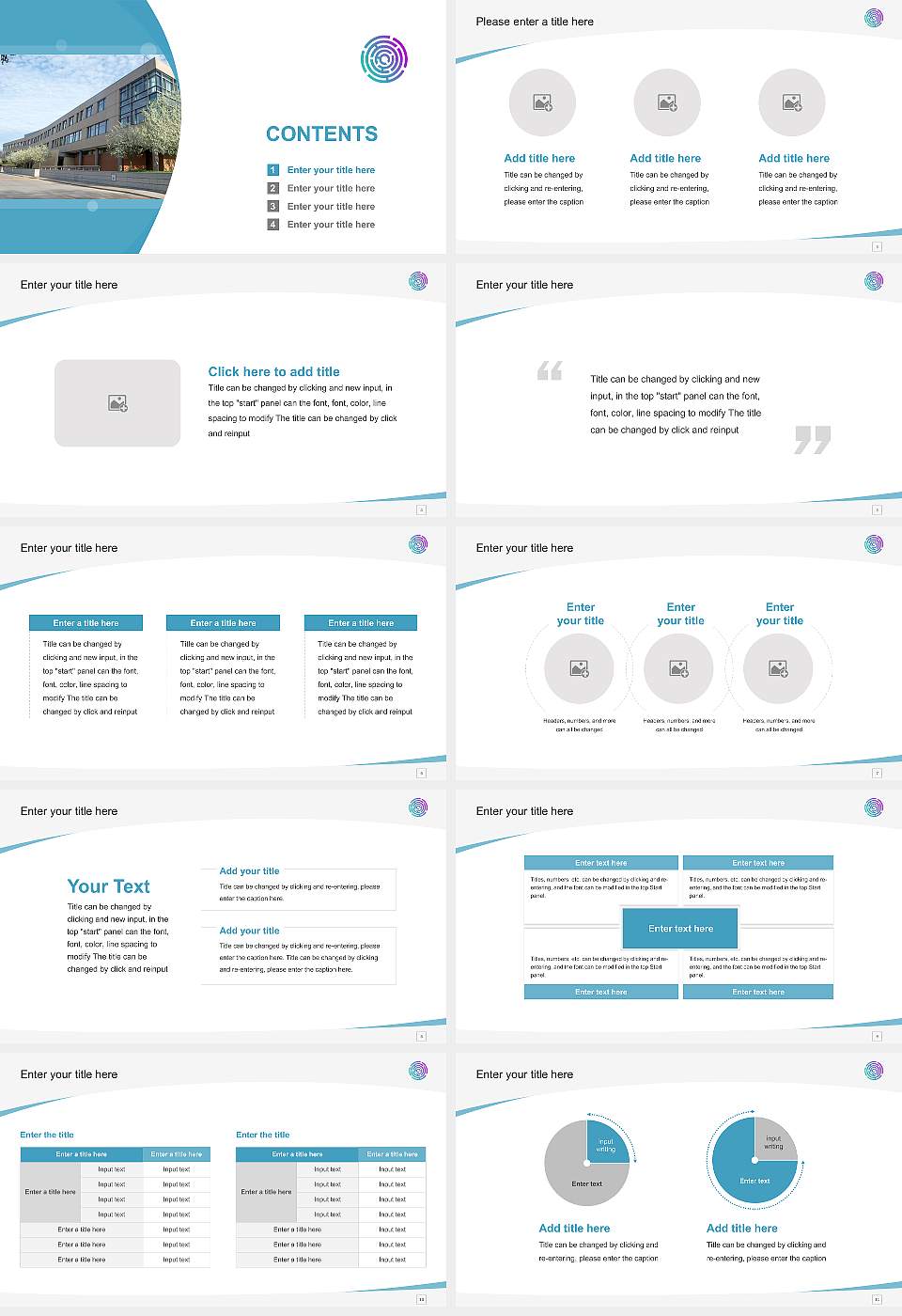 Mccormick Theological Seminary Course/Courseware Creation PPT Template16:9 ratio PPT effect preview image2