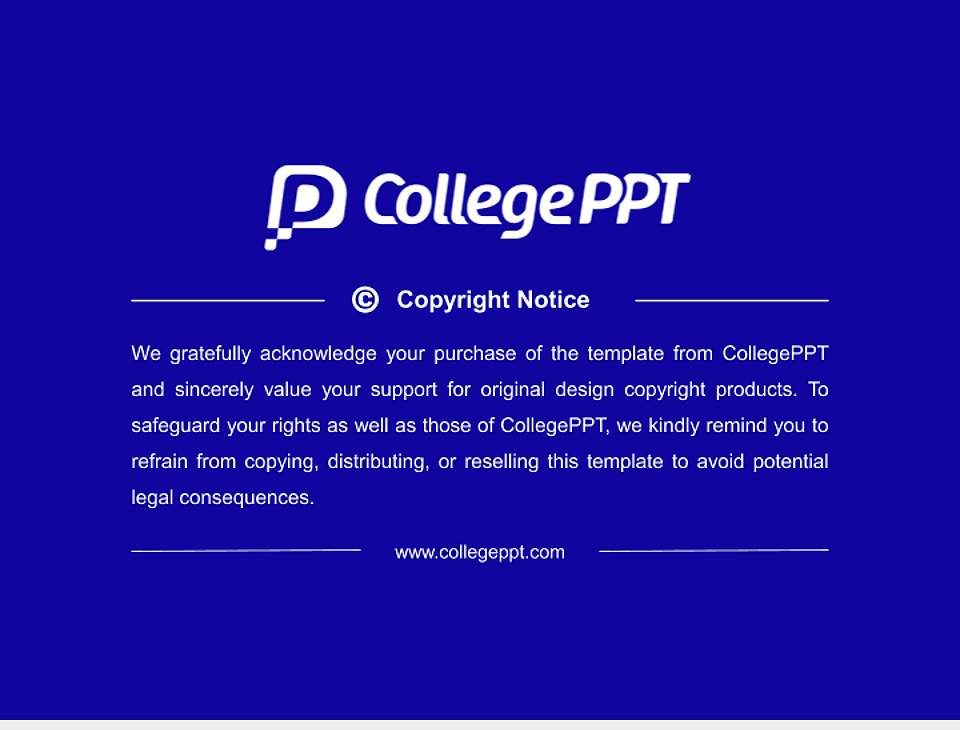 Marymount University Resume PPT Template4:3 ratio PPT effect preview image5