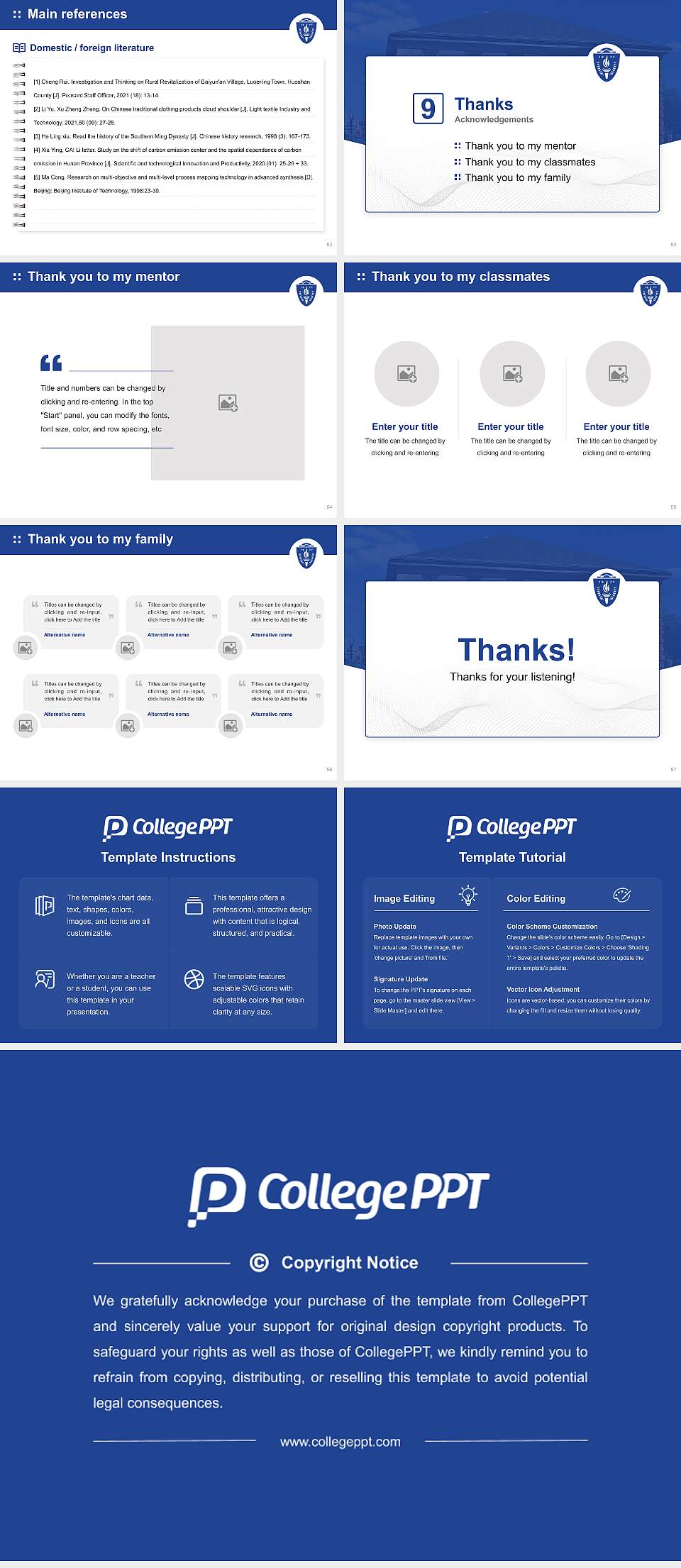 Mgh Institute of Health Professions Graduation Thesis Defense PPT Template4:3 ratio PPT effect preview image7