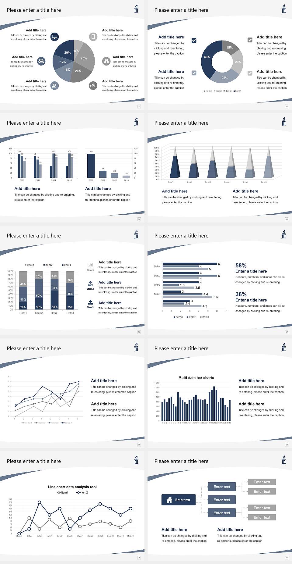 Messiah University Course/Courseware Creation PPT Template4:3 ratio PPT effect preview image3