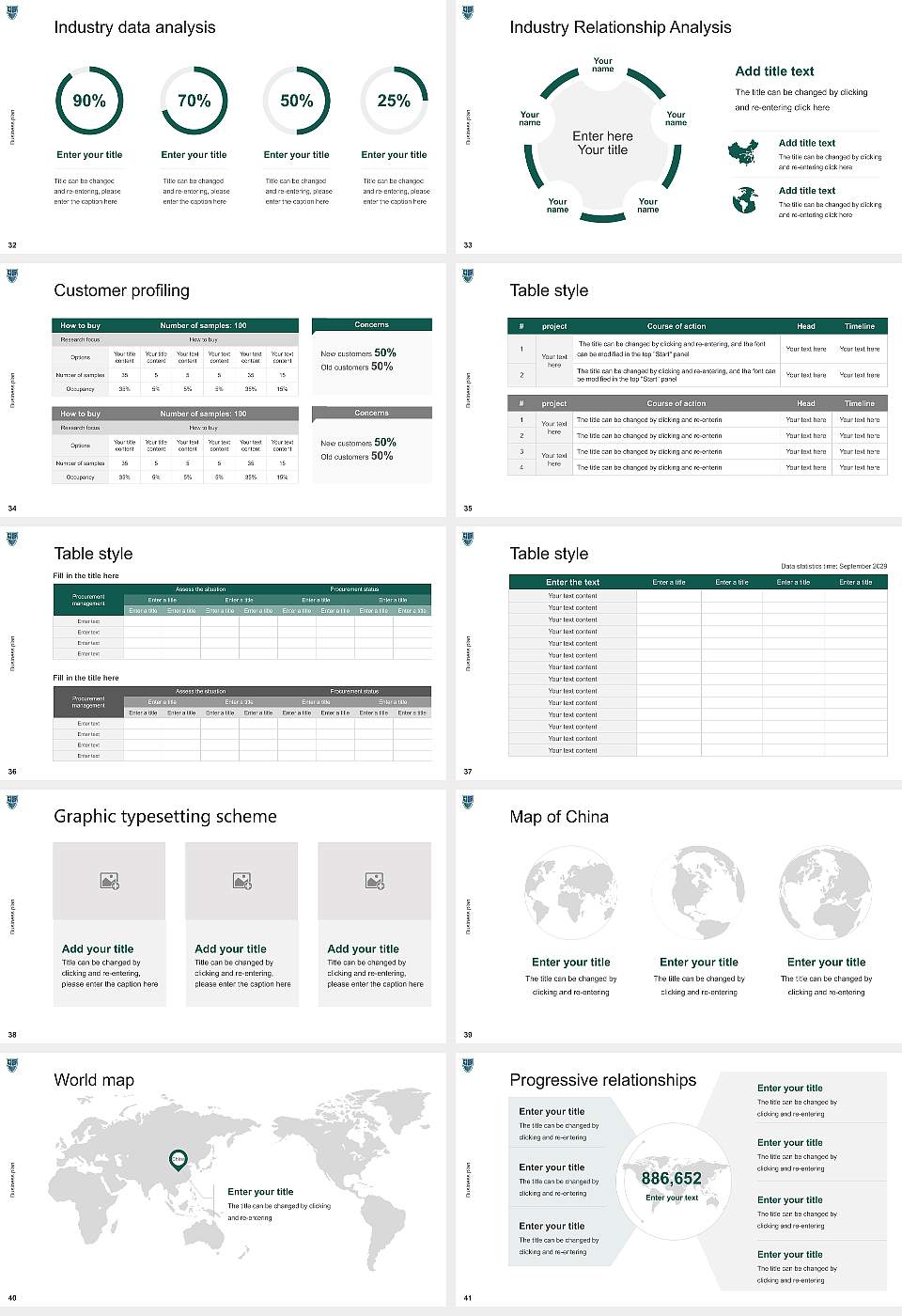 Mercyhurst University Competition/Entrepreneurship Contest PPT Template16:9 ratio PPT effect preview image5