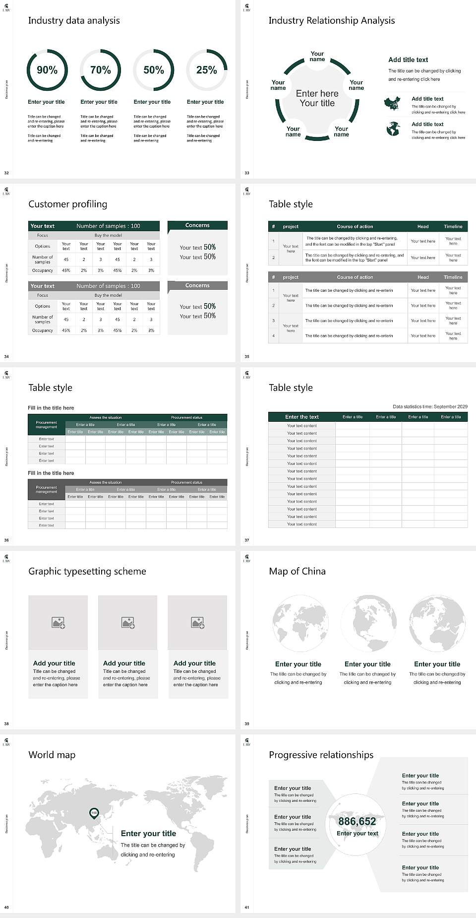 Michigan State University-College of Law Competition/Entrepreneurship Contest PPT Template4:3 ratio PPT effect preview image5