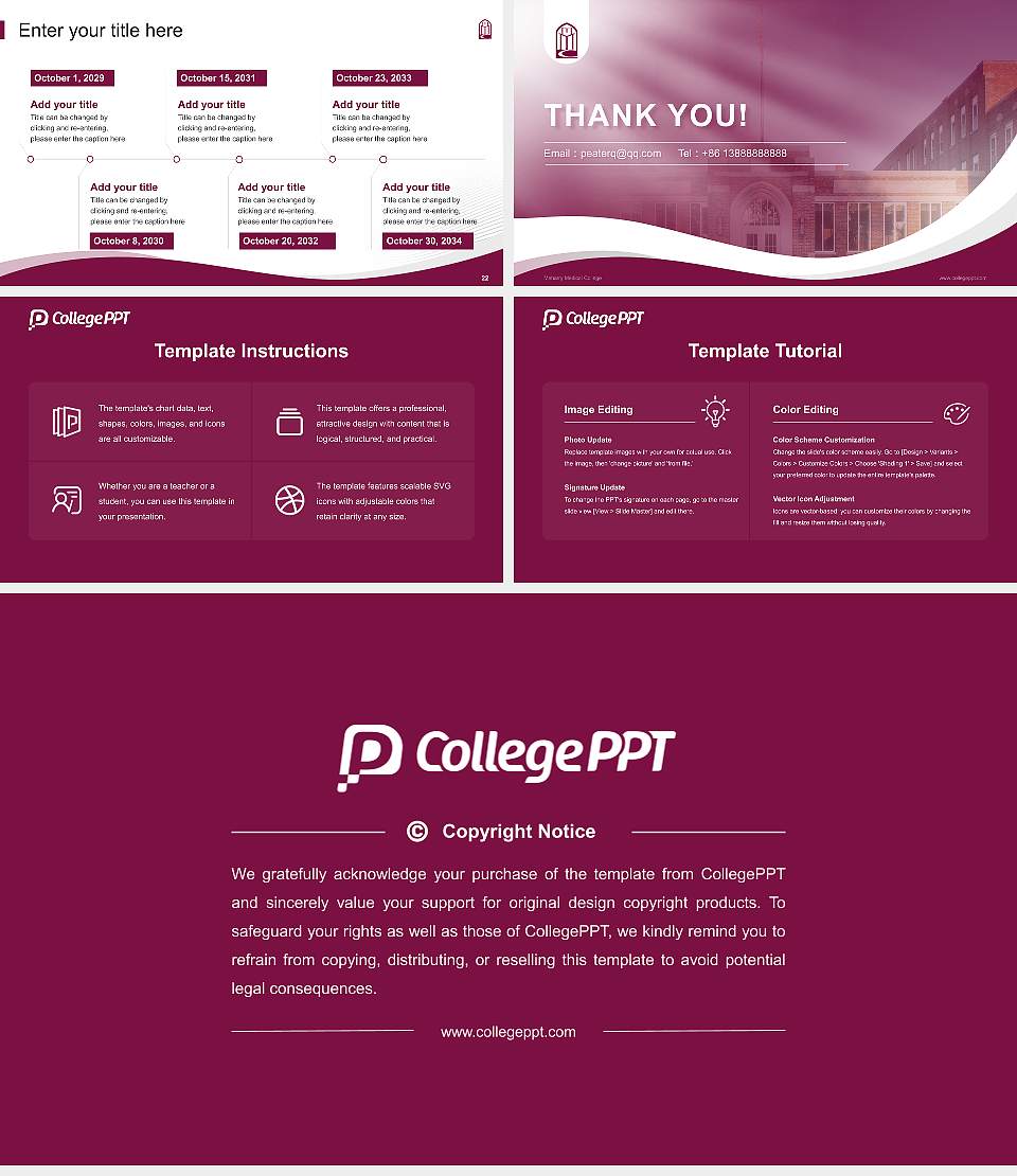 Meharry Medical College Lecture Sharing and Networking Event PPT Template16:9 ratio PPT effect preview image4