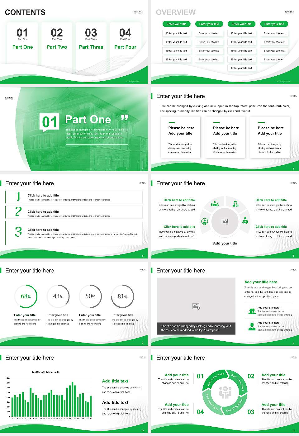Mcdaniel College Lecture Sharing and Networking Event PPT Template16:9 ratio PPT effect preview image2