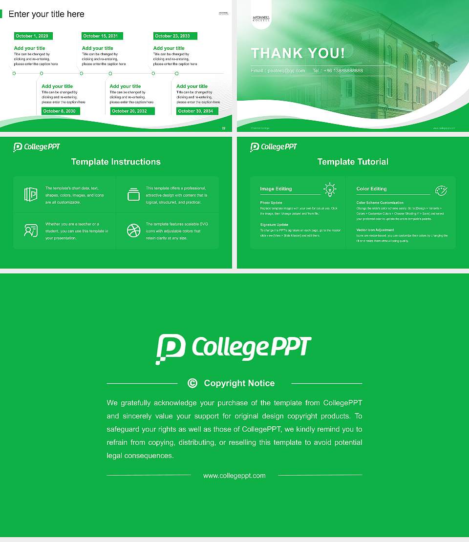 Mcdaniel College Lecture Sharing and Networking Event PPT Template16:9 ratio PPT effect preview image4