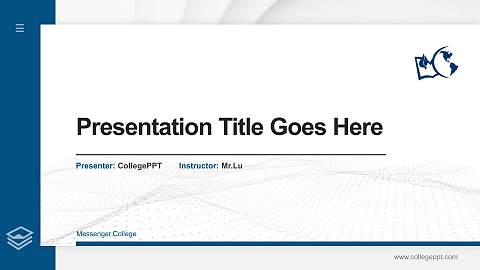 Messenger College Thesis Proposal/Graduation Defense PPT Template
