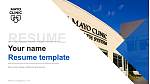 Mayo Clinic College of Medicine and Science Resume PPT Template