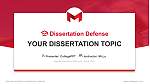Maryville University of Saint Louis Disputation Powerpoint Vorlage