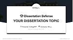 New York Film Academy Graduation Thesis Defense PPT Template