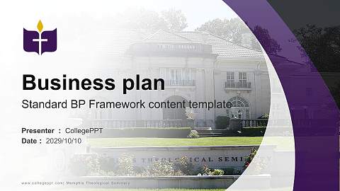 Memphis Theological Seminary Competition/Entrepreneurship Contest PPT Template