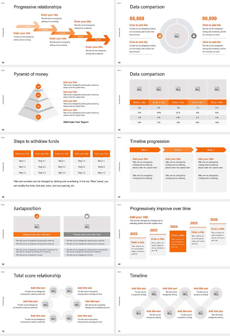 Mercer University Competition/Entrepreneurship Contest PPT Template16:9 ratio PPT effect preview image8