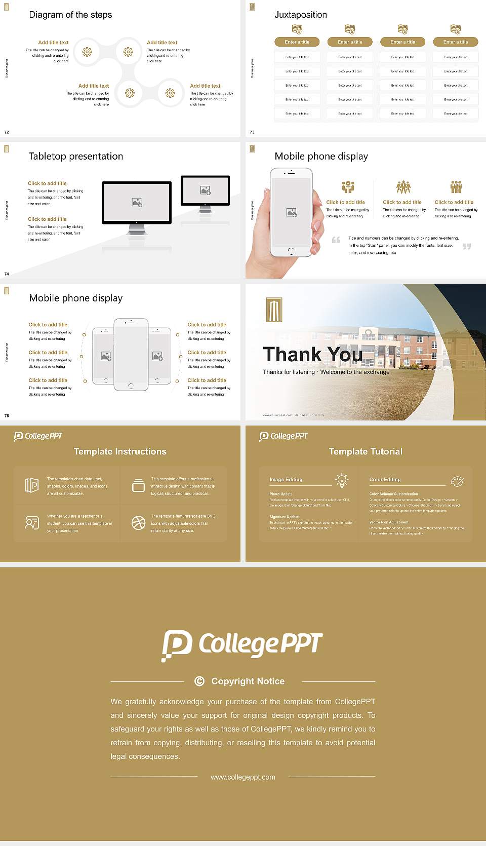 Methodist University Competition/Entrepreneurship Contest PPT Template16:9 ratio PPT effect preview image9
