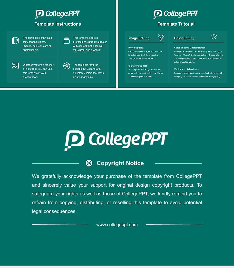 Medical College of Wisconsin Course/Courseware Creation PPT Template4:3 ratio PPT effect preview image5