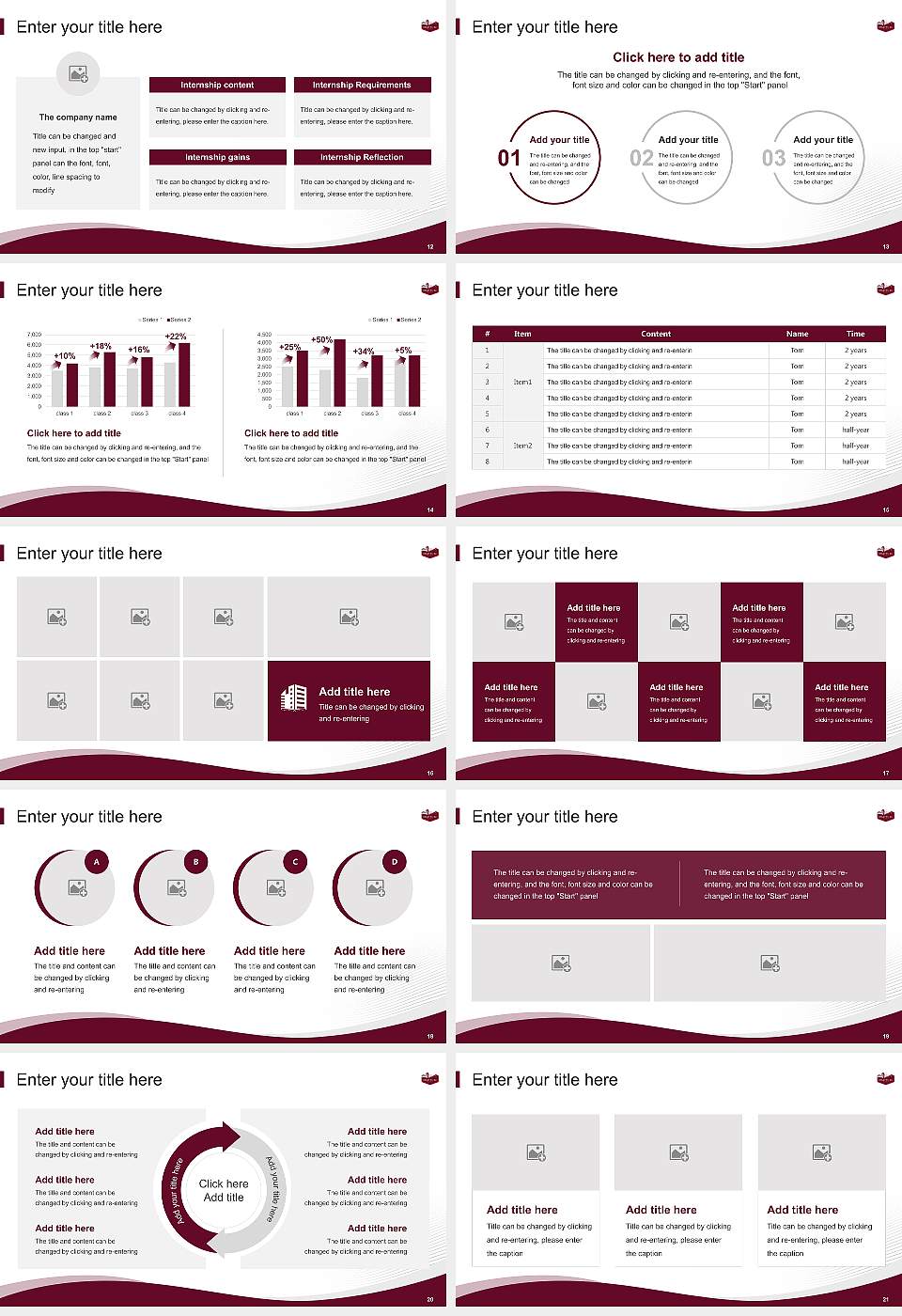 Maryville College Lecture Sharing and Networking Event PPT Template16:9 ratio PPT effect preview image3