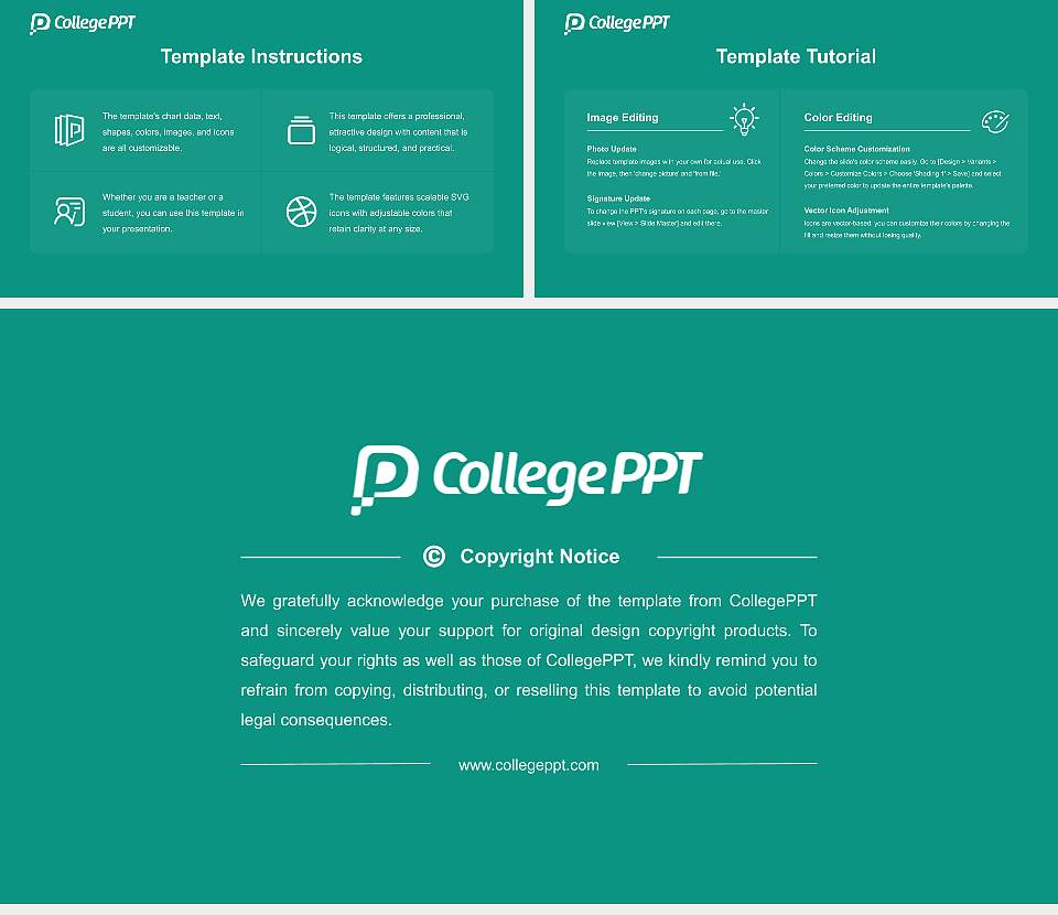 Mid-Atlantic Christian University Course/Courseware Creation PPT Template16:9 ratio PPT effect preview image5
