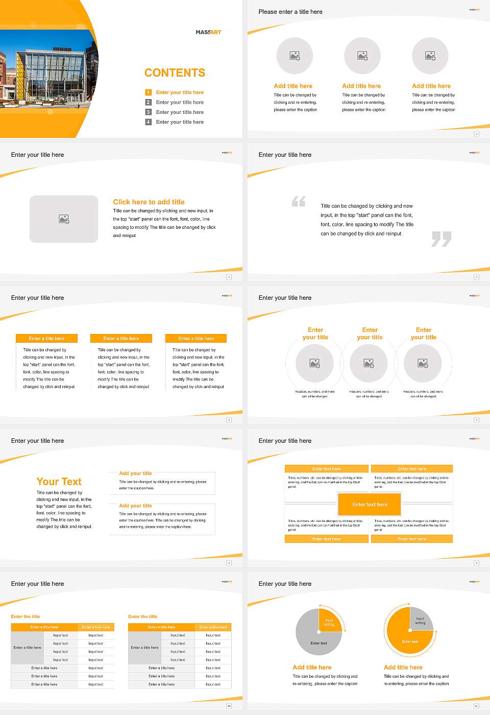 Massachusetts College of Art and Design Course/Courseware Creation PPT Template16:9 ratio PPT effect preview image2