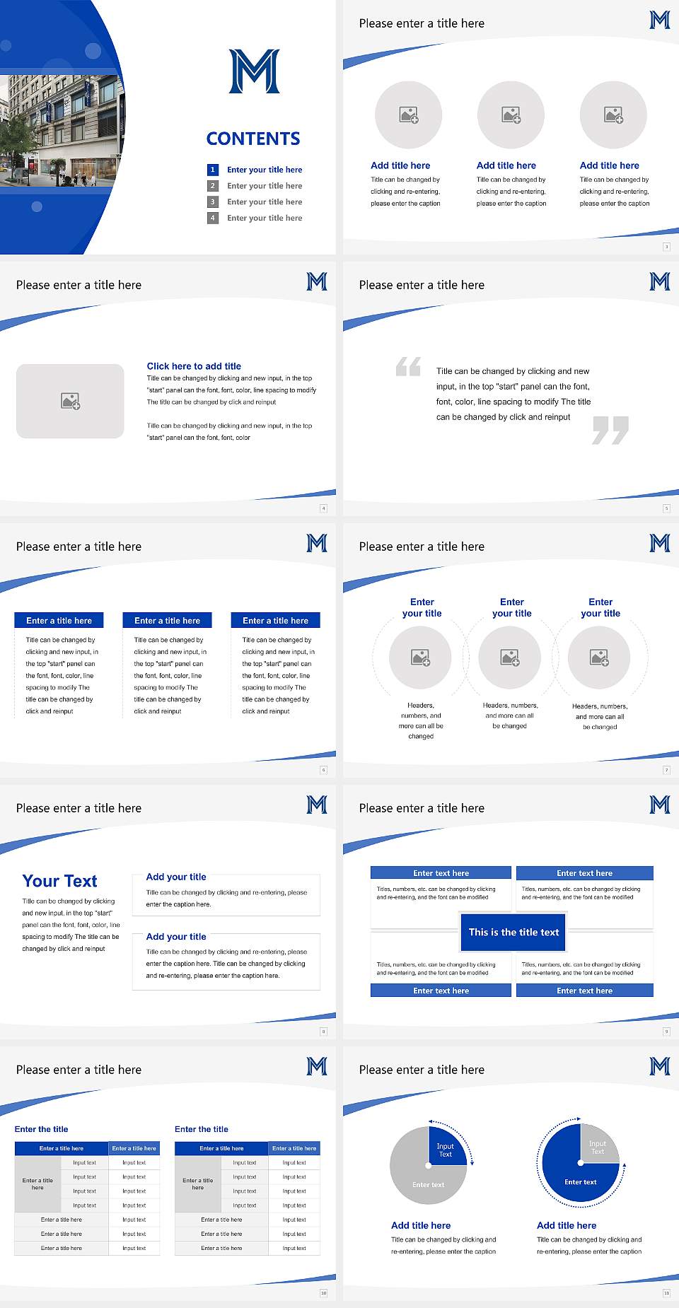 Mercy University – Manhattan Campus Course/Courseware Creation PPT Template4:3 ratio PPT effect preview image2